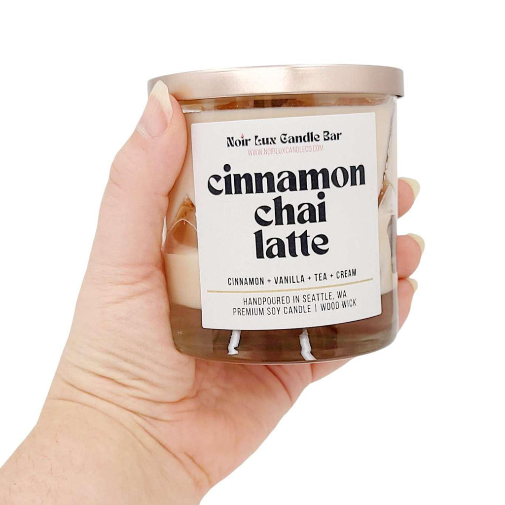 Candle - Iced Cinnamon Chai Latte by Noir Lux Candle Co.