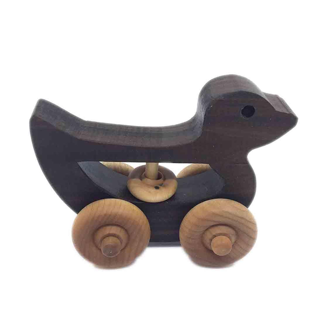 (30% Off) Wooden Rattle - Duck Wooden Toy by Baldwin Toy Co.