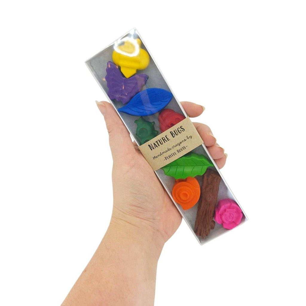 Crayons - Nature Bugs (set of 7) by Playful Roots