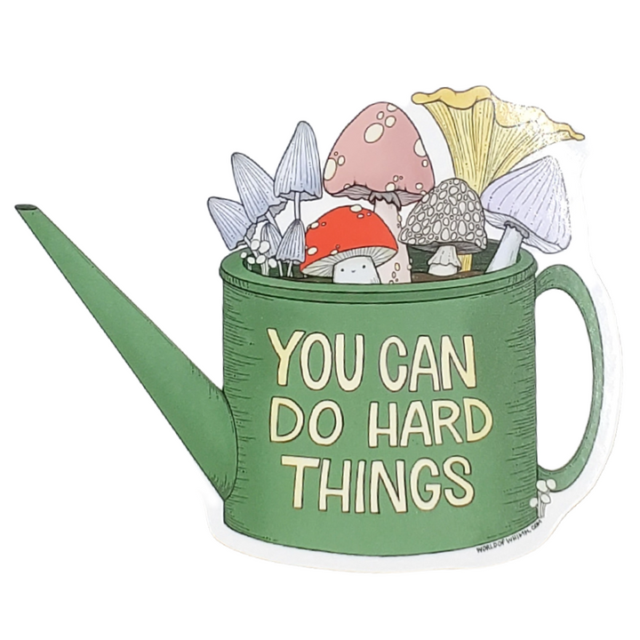 Sticker - You Can Do Hard Things by World of Whimm