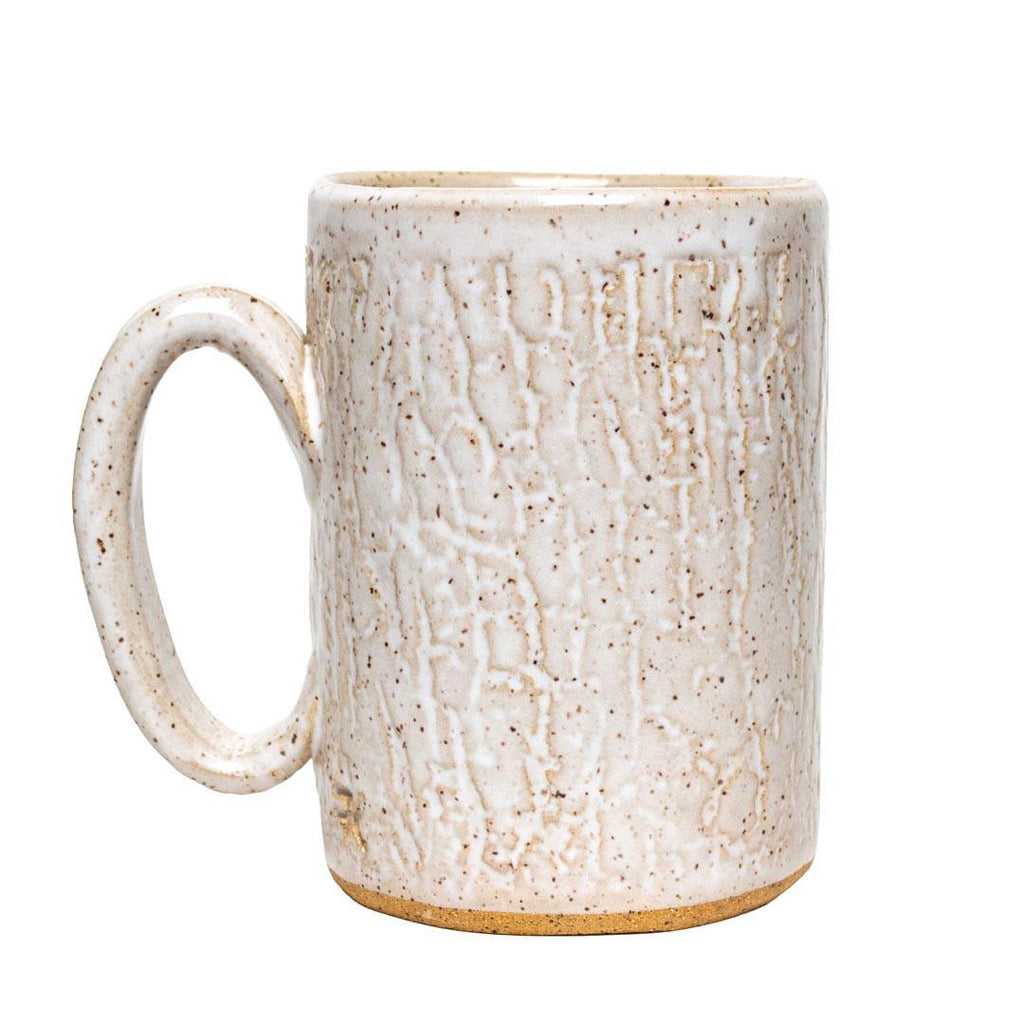 Mug - 16oz - Sasquatch (White) Ceramic Mug by White Squirrel Clayworks