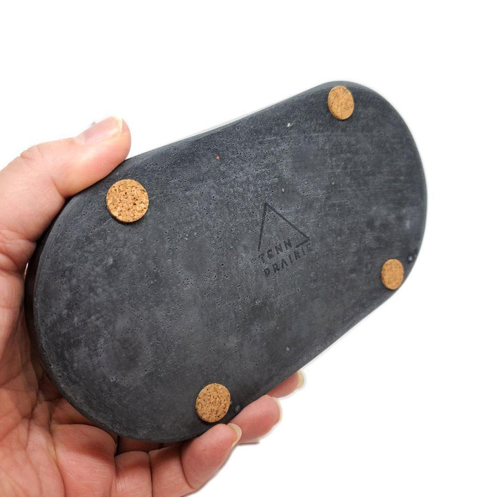 Tray - The Pill Tray (Black Concrete) by Tenn Prairie