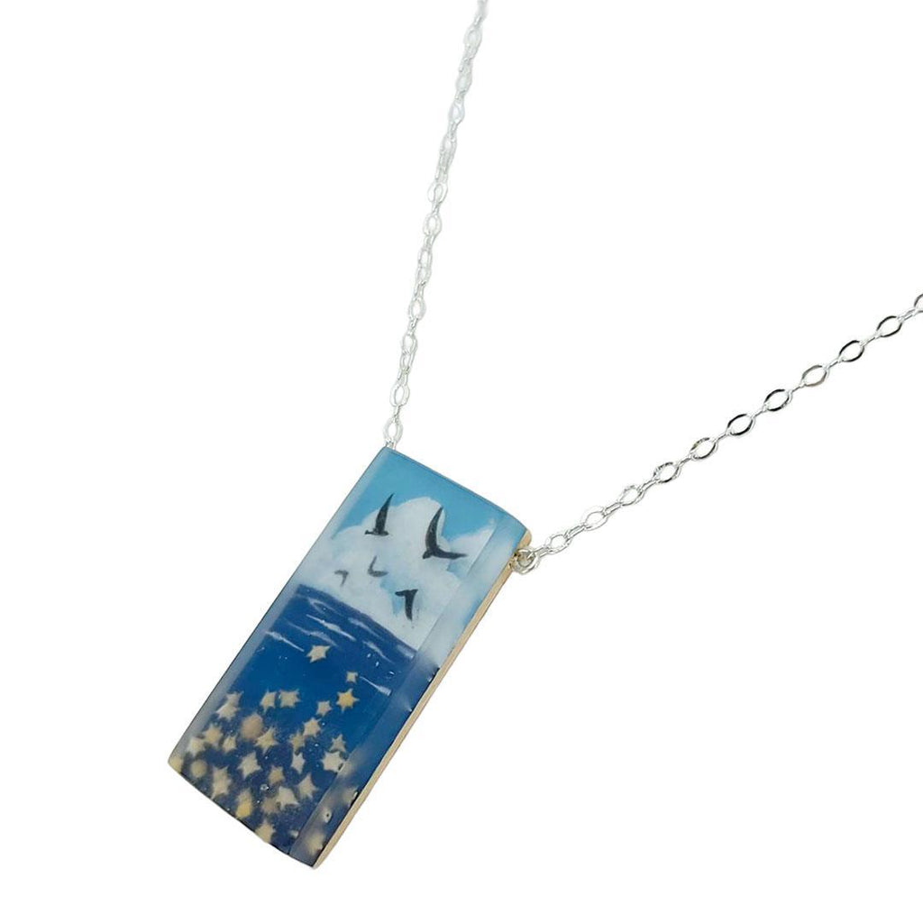 Necklace - Star Sand (Sky) by Fernworks