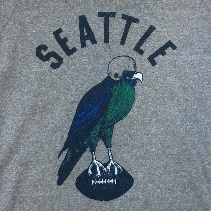 Adult Crew Neck - Seabird Gray Tee (XS - 3XL) by Factory 43