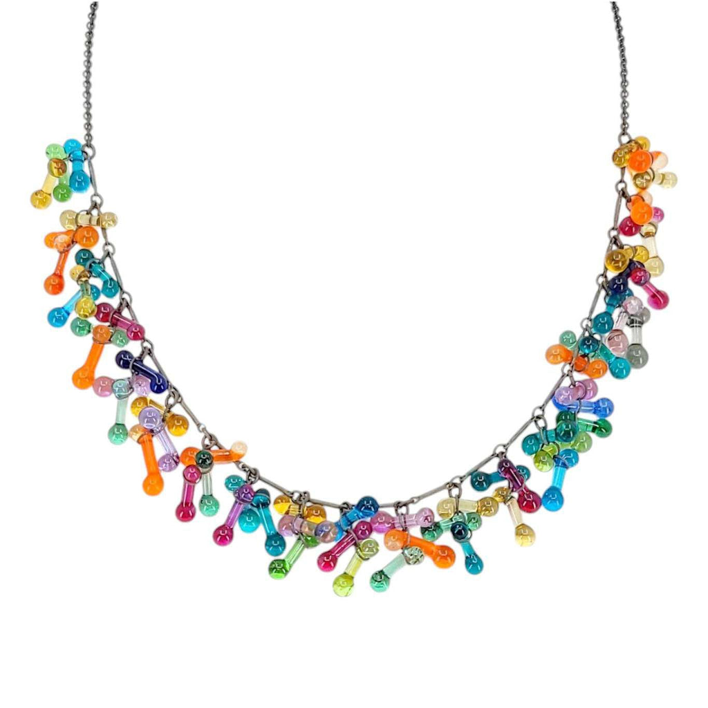 Necklace - Rosetti (Rainbow) by Krista Bermeo Studio