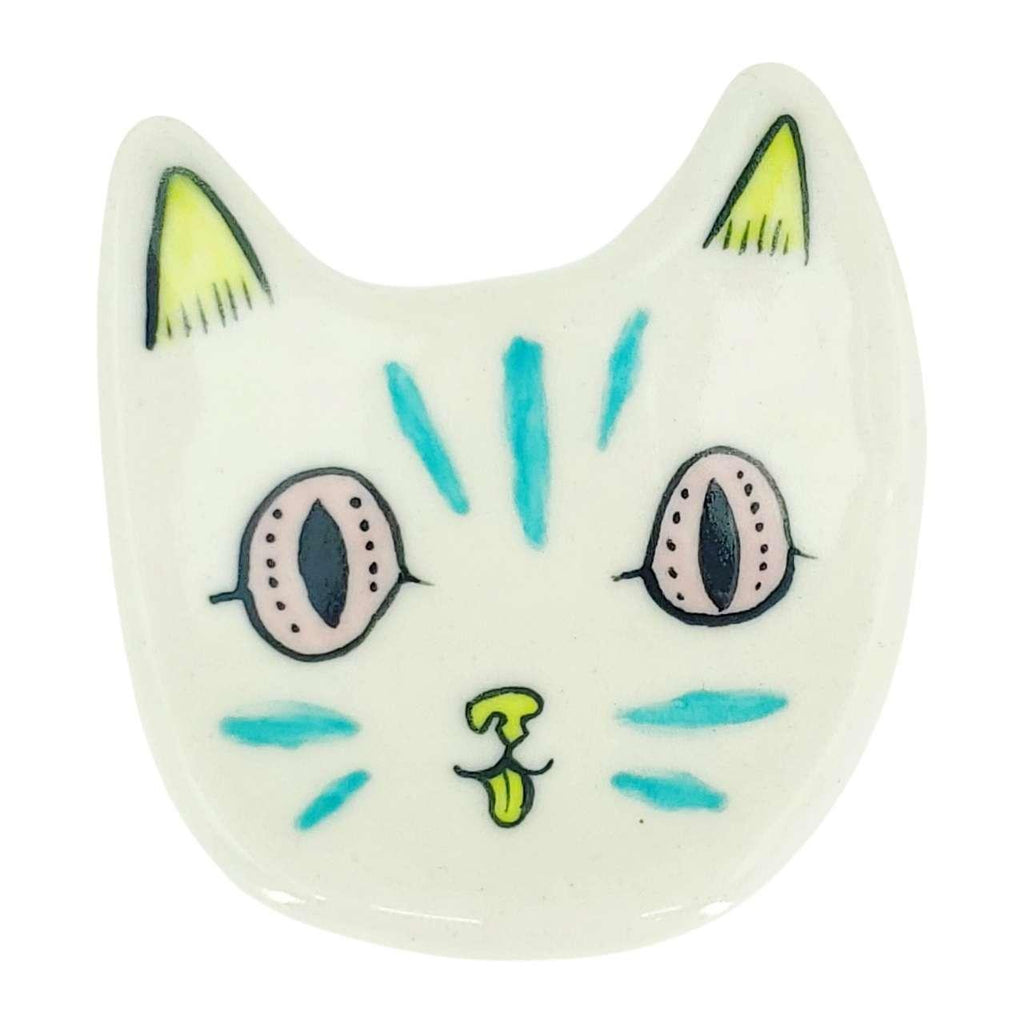 Ring Dish - Wide Eyed Little Tiger (Pink) by Erika Rier
