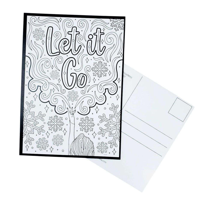 Coloring - Let It Go (Pages or Postcards) by Coloring Broadway