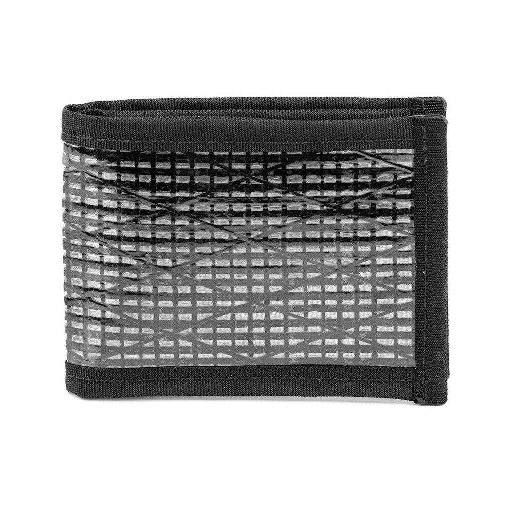 Wallet - Recycled Sailcloth Vanguard Bifold - Black Pearl - by Flowfold