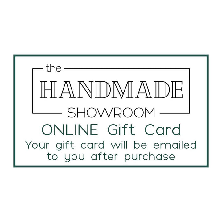Online Gift Card - Shop The Handmade Showroom Website