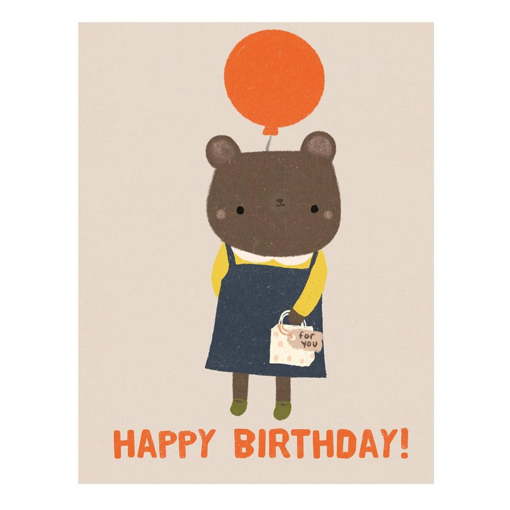 Card -  Birthday - For You Birthday Bear by Chet and Dot