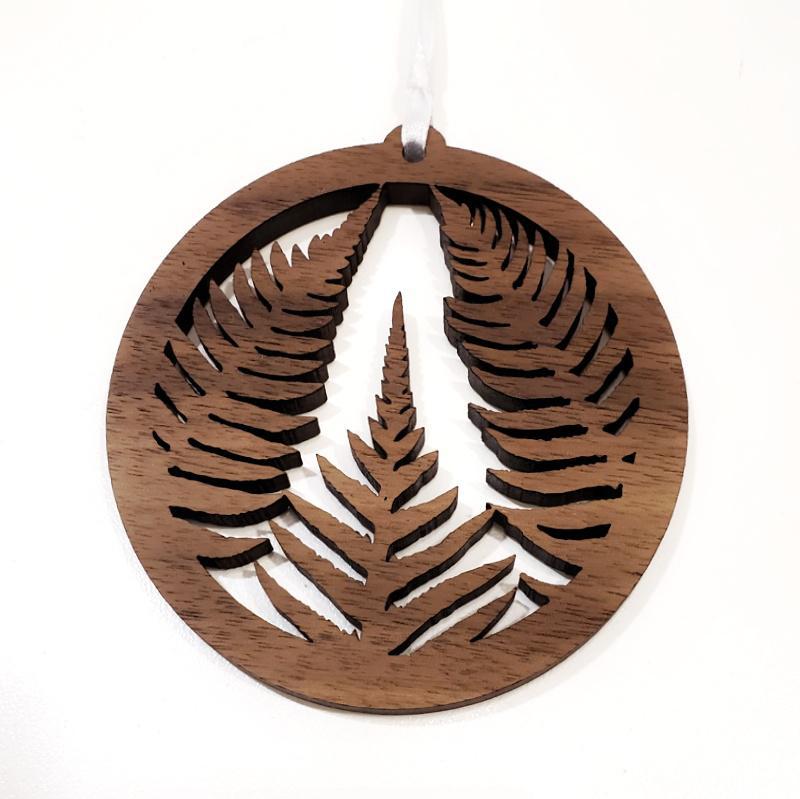 Ornament - Sword Fern by 6 by 6 Arts