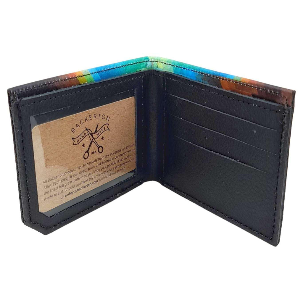Leather Wallet - Spectrum by Backerton