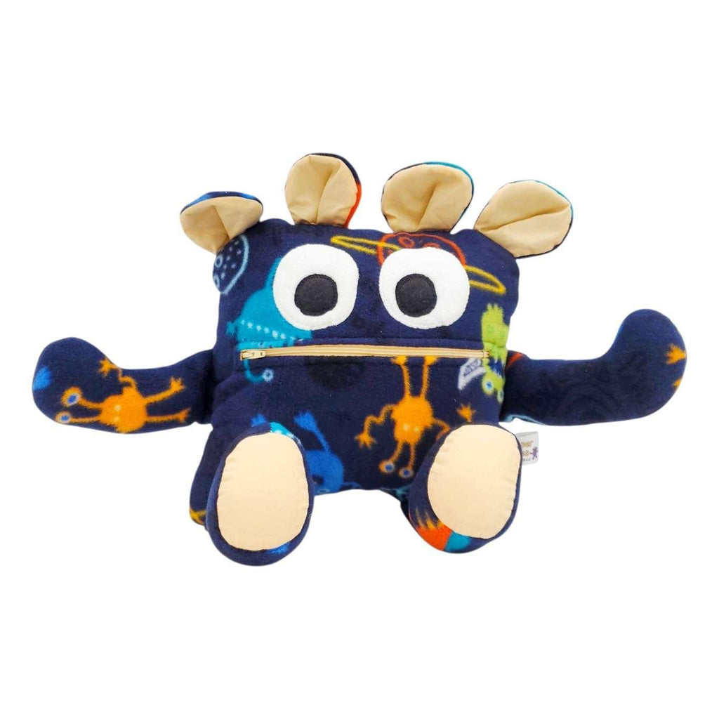 Plush - 14in - Large Chomper Buddy (Monster Aliens Peach) by Peek A Boo Plush