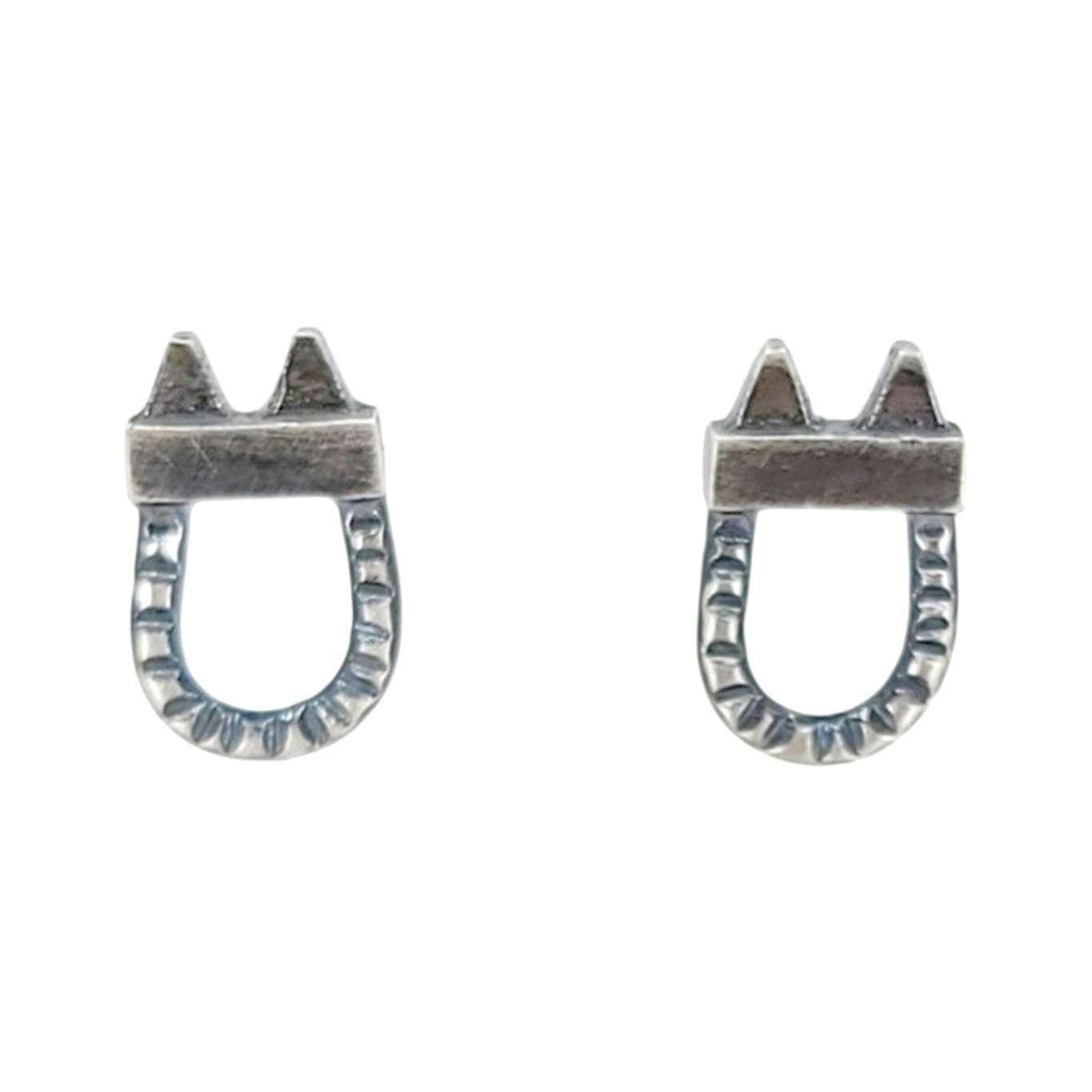 Earrings - Studs - Small Rise (Sterling Silver) by Taviametal