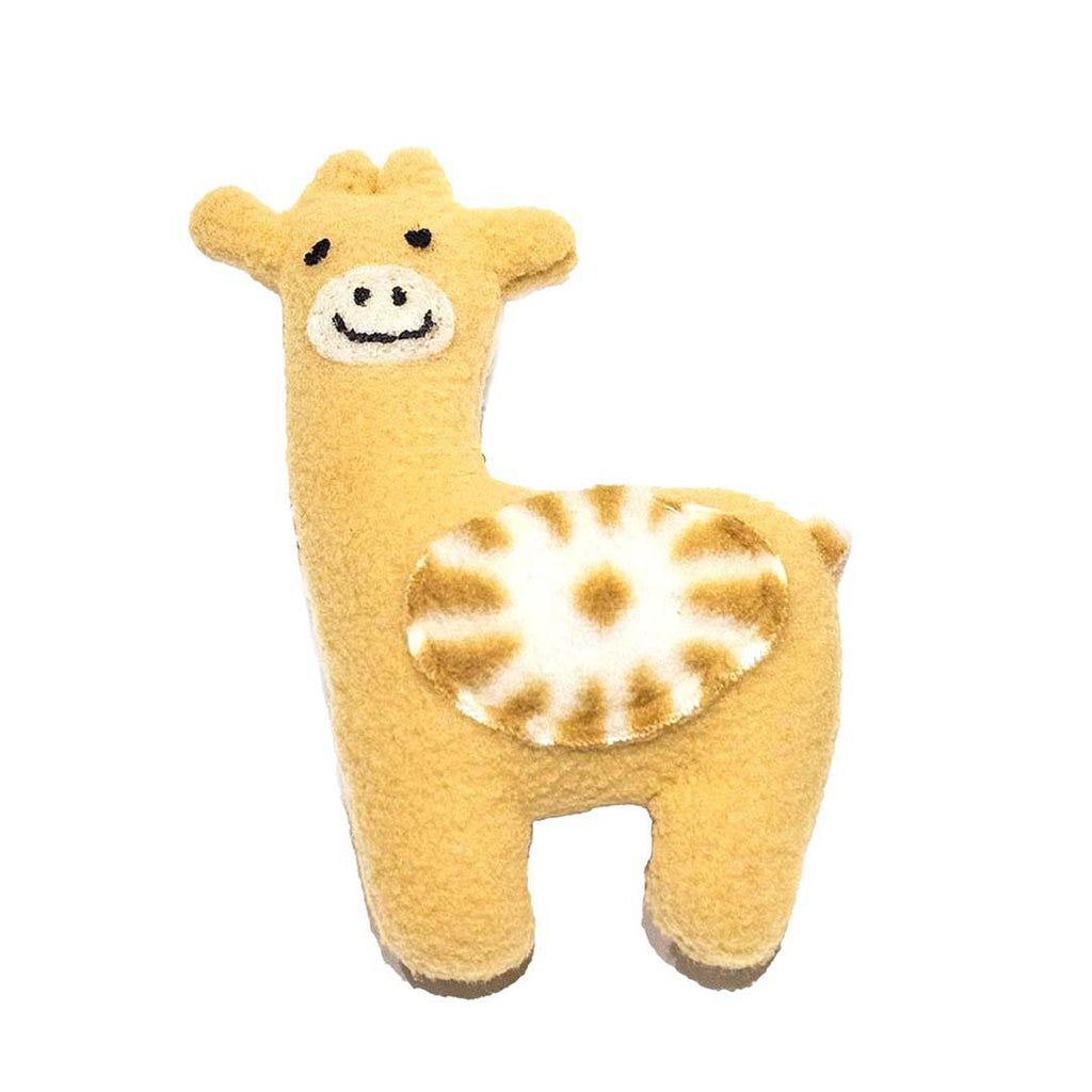Ornament - Giraffe (Yellow) Mini Plush by Happy Groundhog Studio