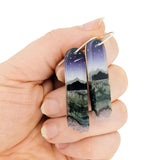 Earrings - Crystal Hills Drops by Fernworks, image 2 of 6