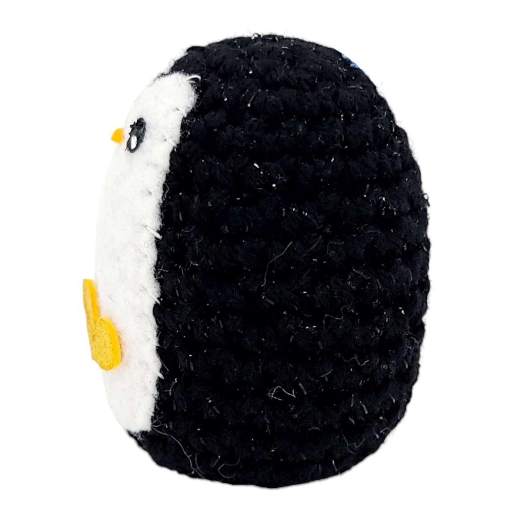 Plush Toy - Small Penguin (Black with Gold Heart) by Moyo Workshop