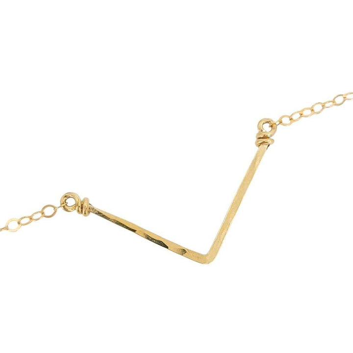 Bracelet - Chevron (14k Yellow Gold Fill) by Foamy Wader