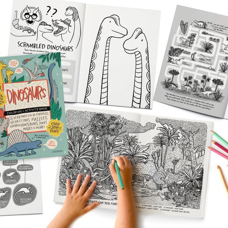 Book - Coloring and Activities (Dinosaurs) by Your Very Favorite