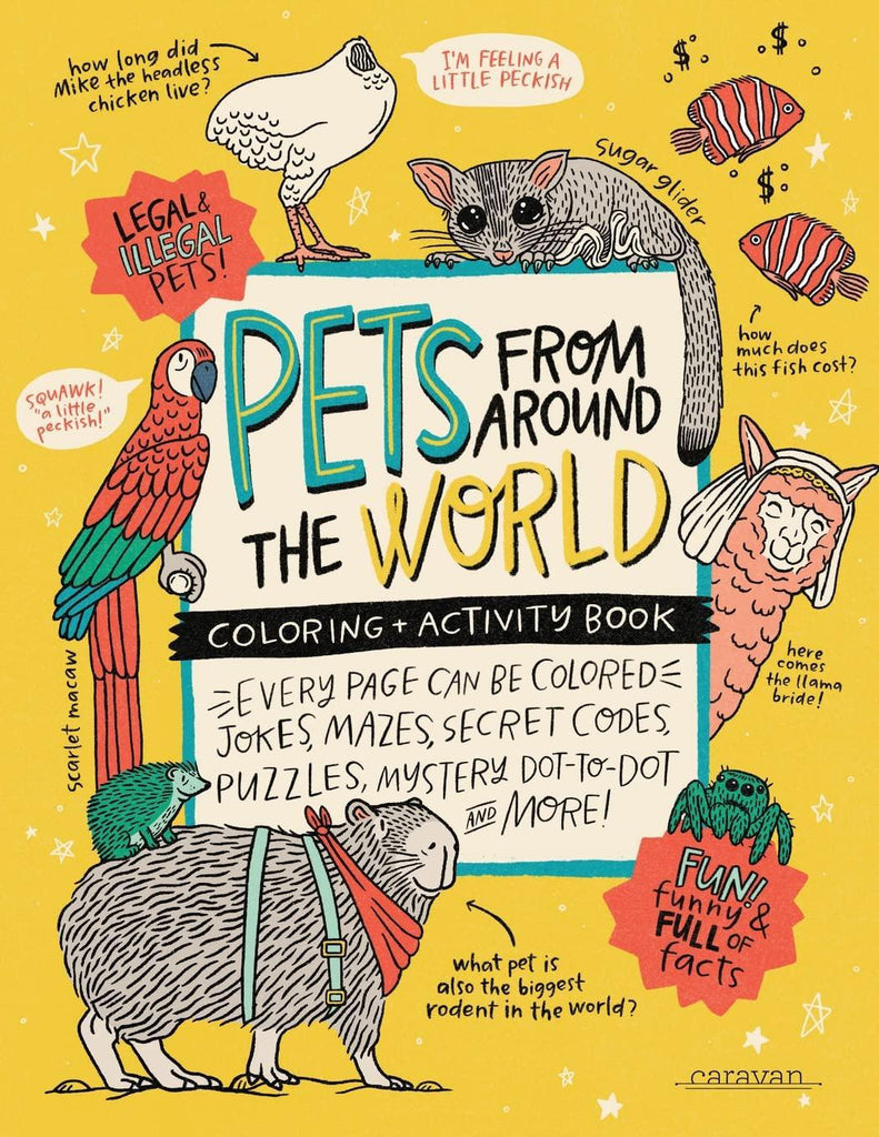 Book - Coloring and Activities (Pets from Around the World) by Your Very Favorite