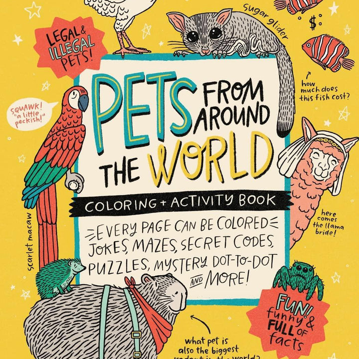 Book - Coloring and Activities (Pets from Around the World) by Your Very Favorite