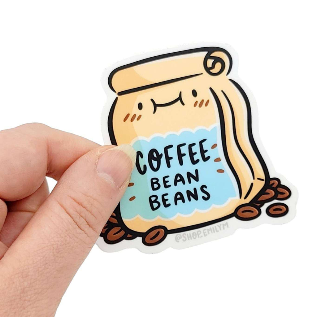 Stickers - Large Vinyl (Coffee & Tea) by Emily McGaughey