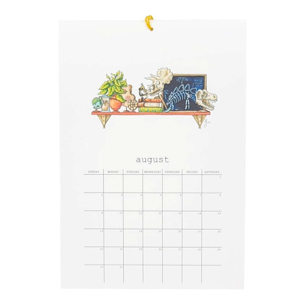 Calendar - 2026 Whimsical Shelves  by Lizzy Gass