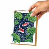Card - All Occasion - Koi Pond by Lauren Nishizaki Designs, image 2 of 2