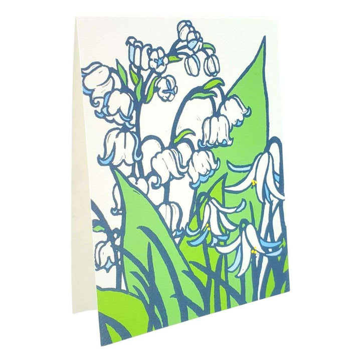 Card - All Occasion - Spring Lily of the Valley by Little Green