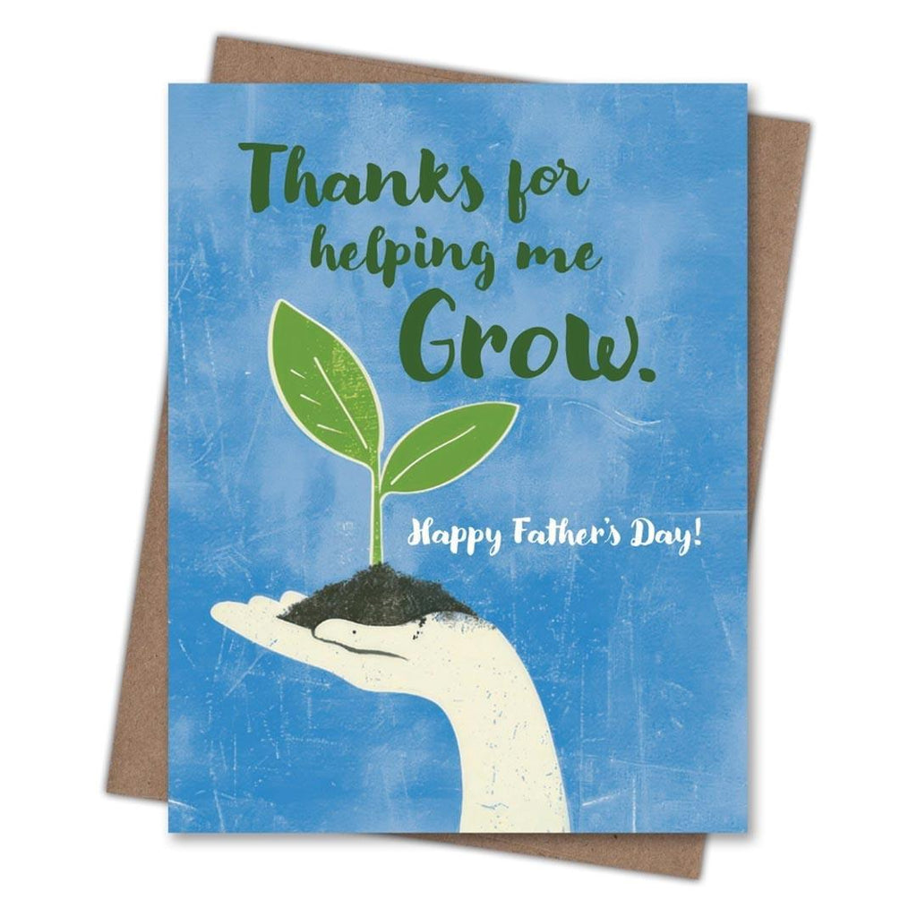 Card - Father's Day - Helping Me Grow by Scarecrow & Nut Tree