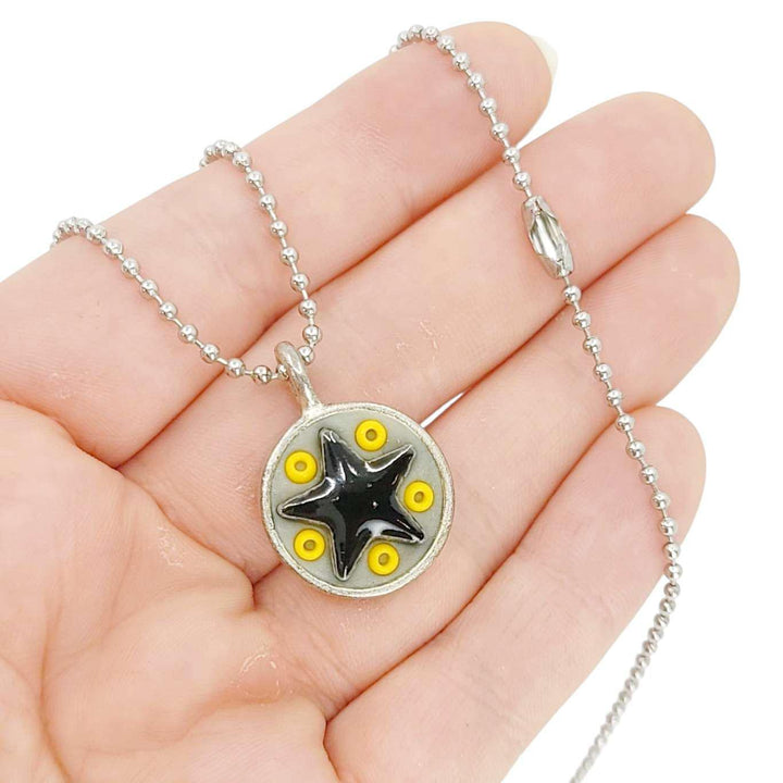 Necklace - Star Baby (Black Stars) by XV Studios