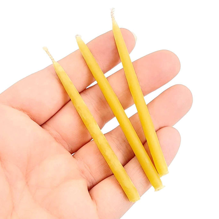 Candles - Beeswax Birthday Candles (Natural) by Knot & Bow
