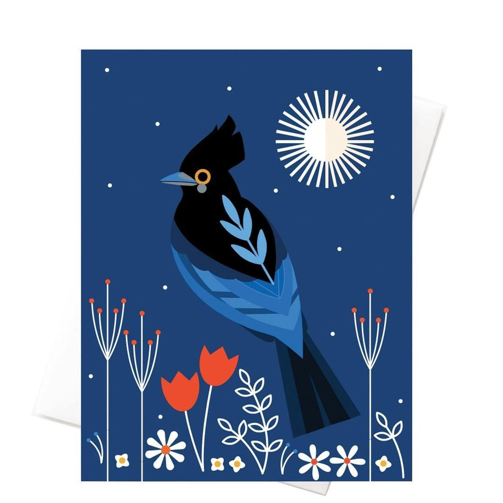 Card - All Occasion - Stellar's Jay by Amber Leaders Designs