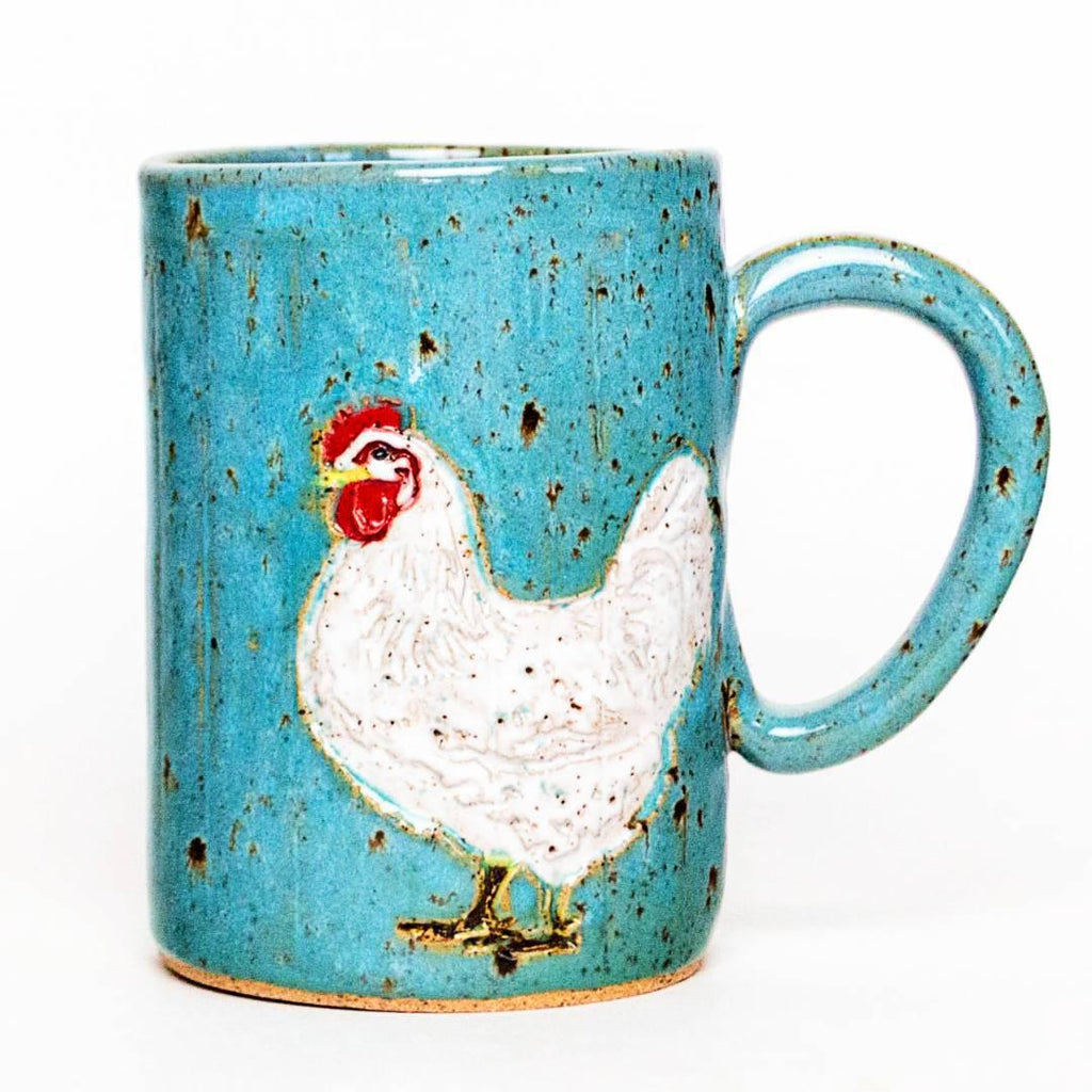 Gift Bundle - Chicken Mug and Tea Infuser Set for Tea Lovers