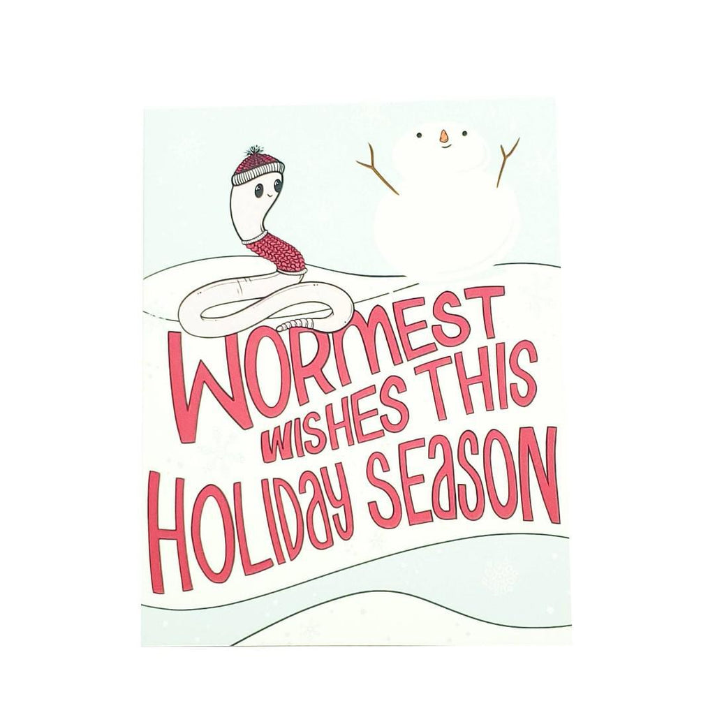 Card - Holiday - Wormiest Wishes by World of Whimm