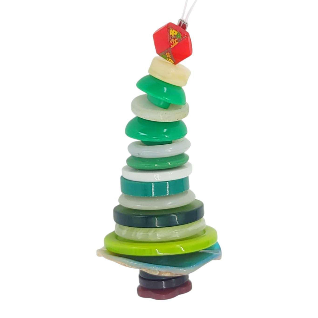 Ornament - Button Tree (Assorted) by XV Studios