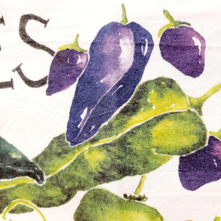 Tea Towel - Chiles by Chavah's Garden