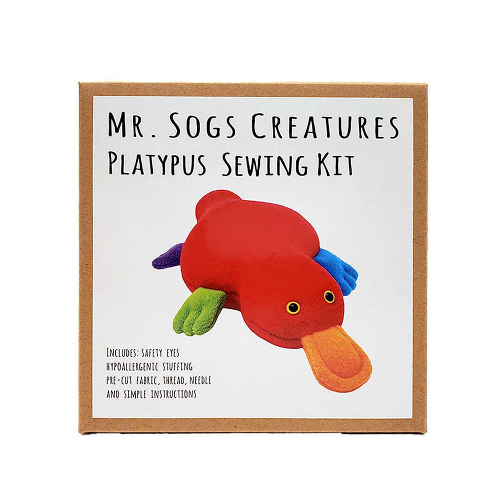 Woodland Creature DIY Kit - Platypus (Rainbow) - by Mr. Sogs