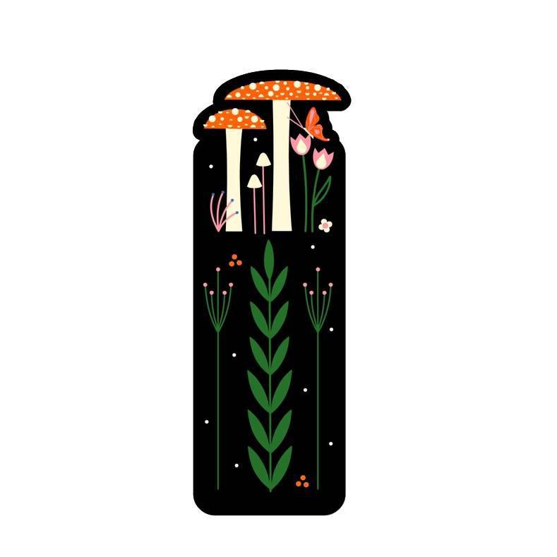 Bookmark - Mushrooms by Amber Leaders Designs