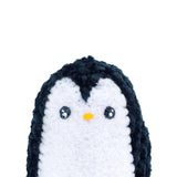 Plush Toy - Small Penguin (Black with Purple Heart) by Moyo Workshop, image 1 of 6