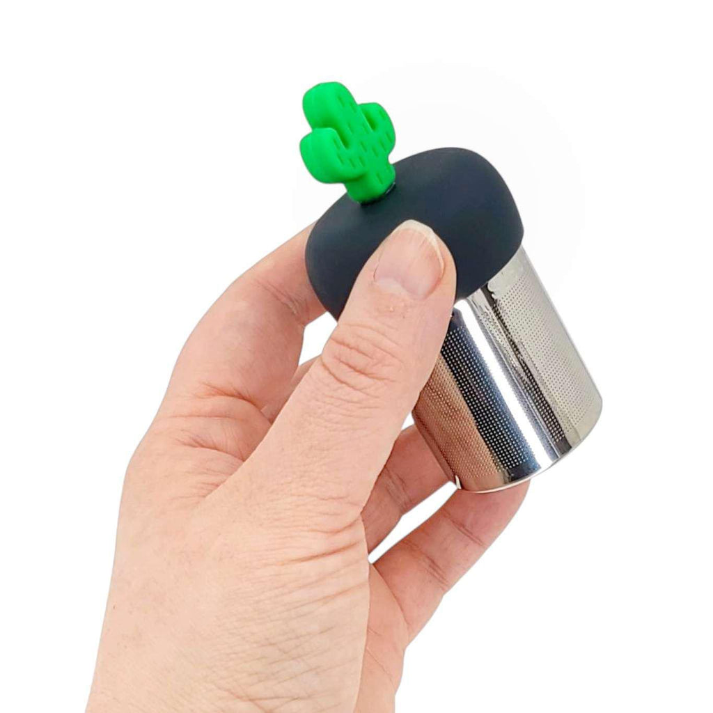 Tea Infuser - Cactus (Black Base) by Teany Tiny Kitchen