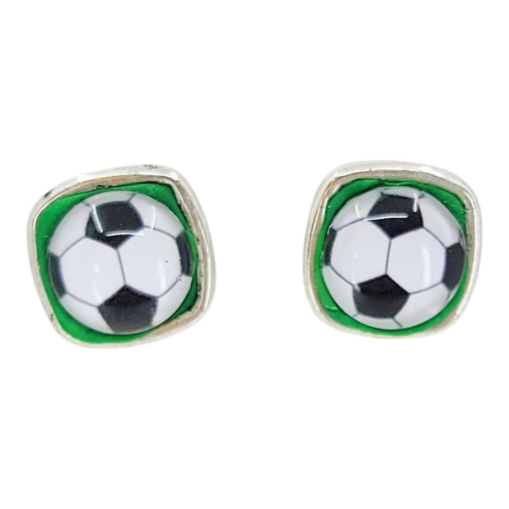 Earrings - Soccer Ball Studs by XV Studios
