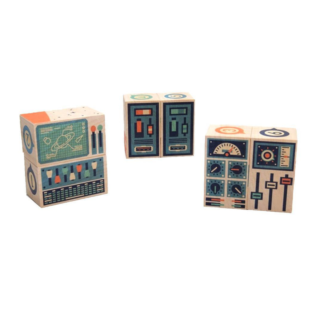 Blocks - Space Environments (Set of 9) by Uncle Goose
