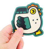 Sticker - Chicken by Curlworks, image 2 of 2
