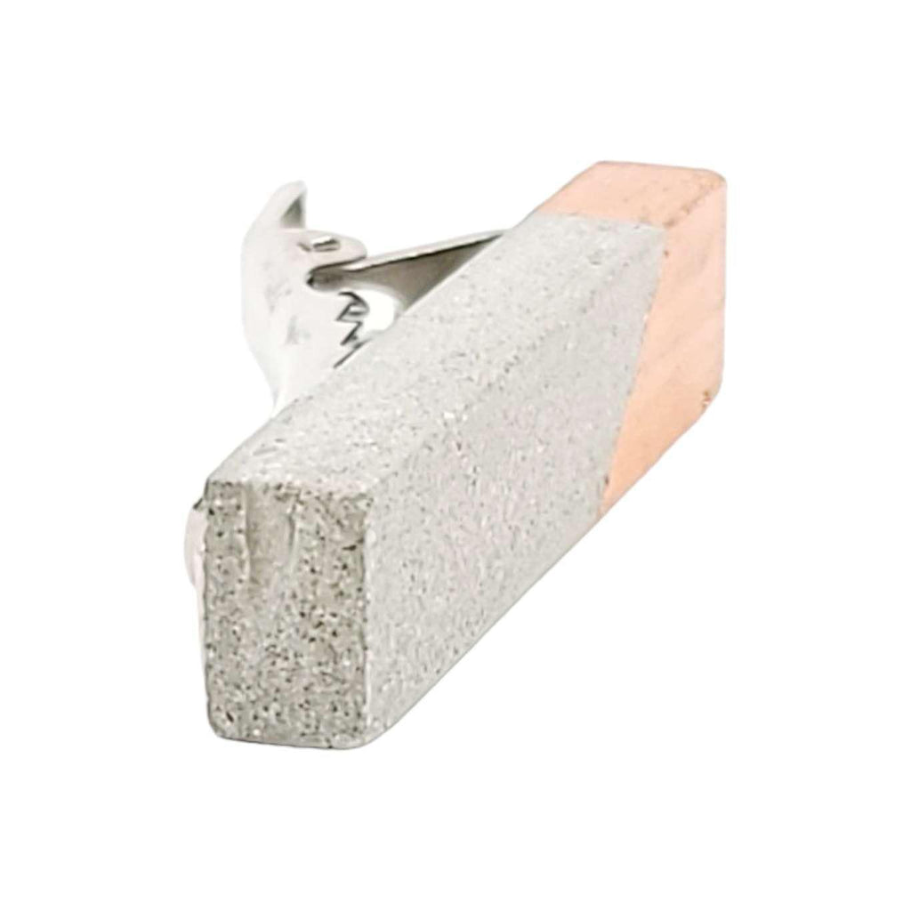 Tie Clips - Copper Rectangle Concrete by Studio Corbelle