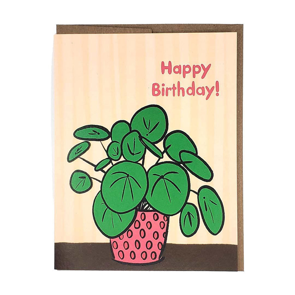 Card - Birthday - Money Plant by Orange Twist