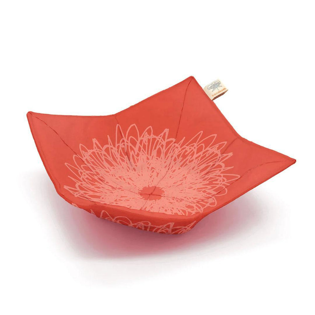 Bowl Holder- Blossom Paprika (Red) Microwave Bowl Holder by Shawn Sargent Designs