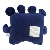 Plush - 14in - Large Chomper Buddy (Navy Sea Creatures) by Peek A Boo Plush, image 4 of 7