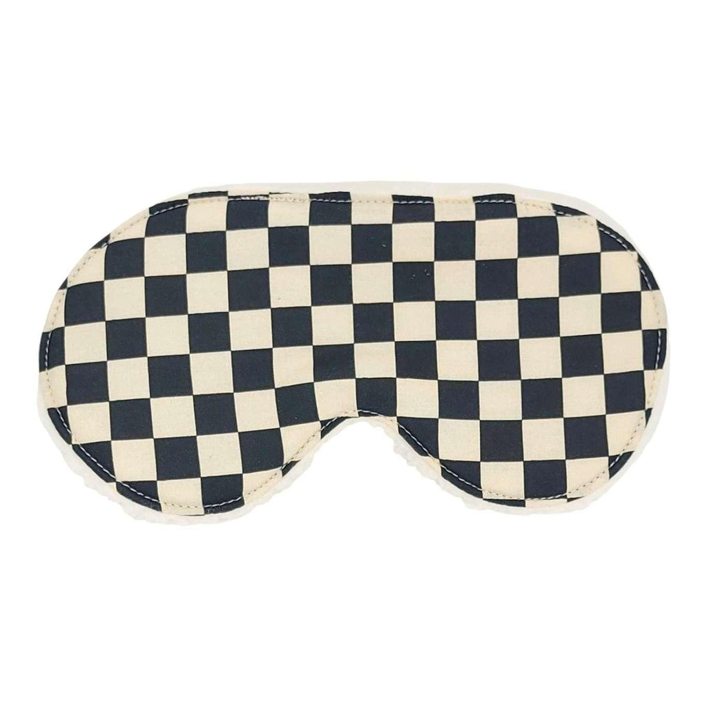 Sleep Mask - Rebel Rebel (Cream Sherpa) by Little Man Originals