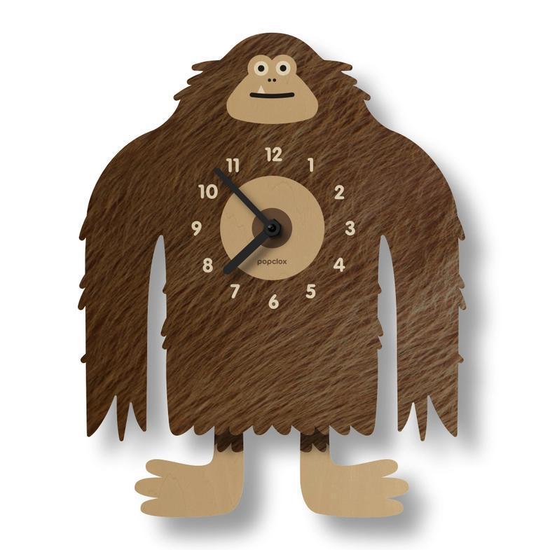 Wood Clock - Bigfoot Pendulum by Popclox